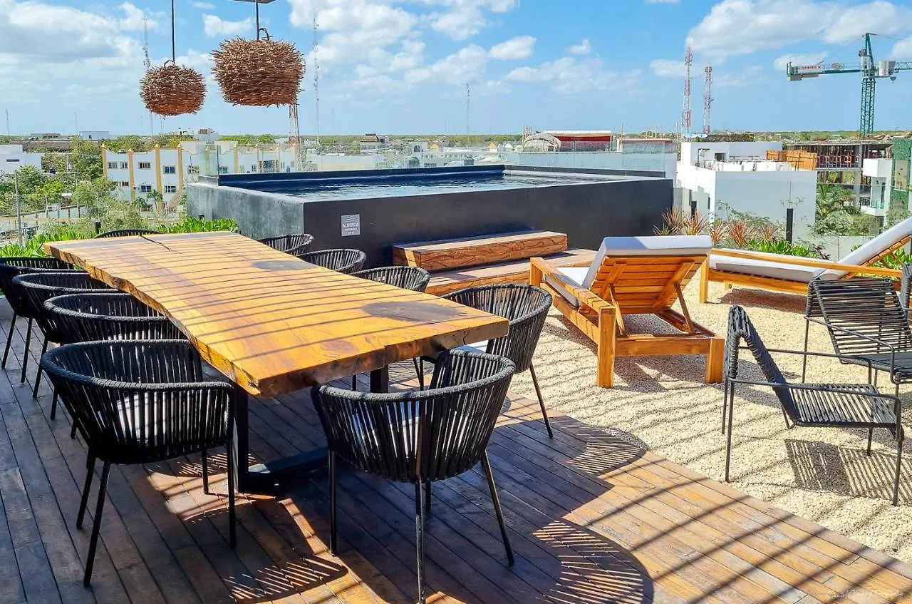 Iik Tulum By Groovy Stays- A Hip Condo-Hotel With Wifi, Rooftop, Pool, Sleeps 6 0*,