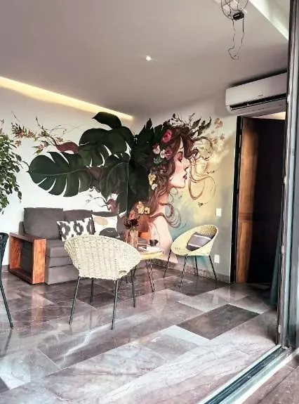 Iik Tulum By Groovy Stays- A Hip Condo-Hotel With Wifi, Rooftop, Pool, Sleeps 6 アパートホテル