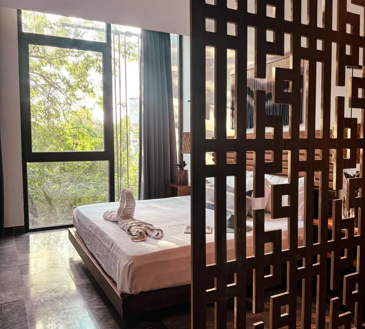 Iik Tulum By Groovy Stays- A Hip Condo-Hotel With Wifi, Rooftop, Pool, Sleeps 6 アパートホテル