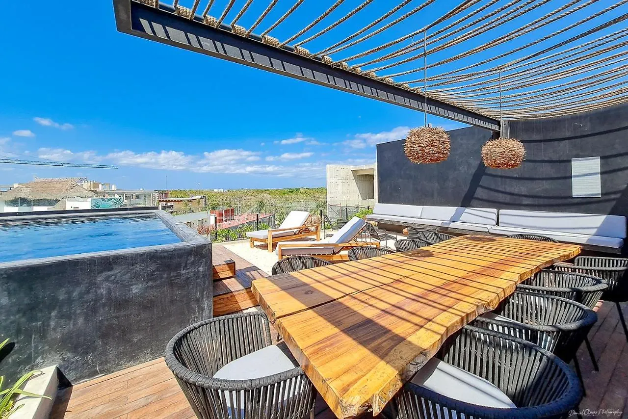 Aparthotel Iik Tulum By Groovy Stays- A Hip Condo-Hotel With Wifi, Rooftop, Pool, Sleeps 6